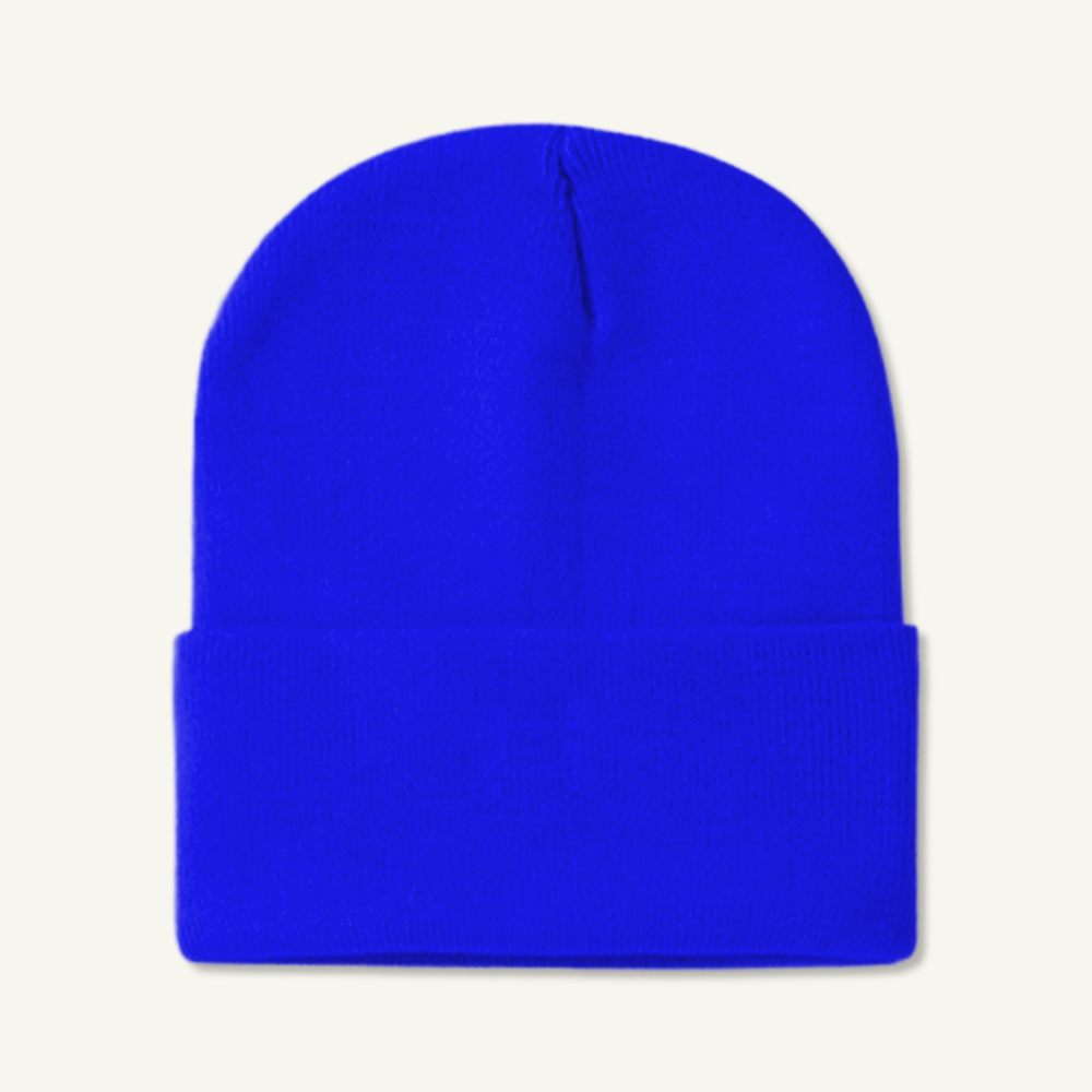 Custom Logo Knit Cuffed Beanie