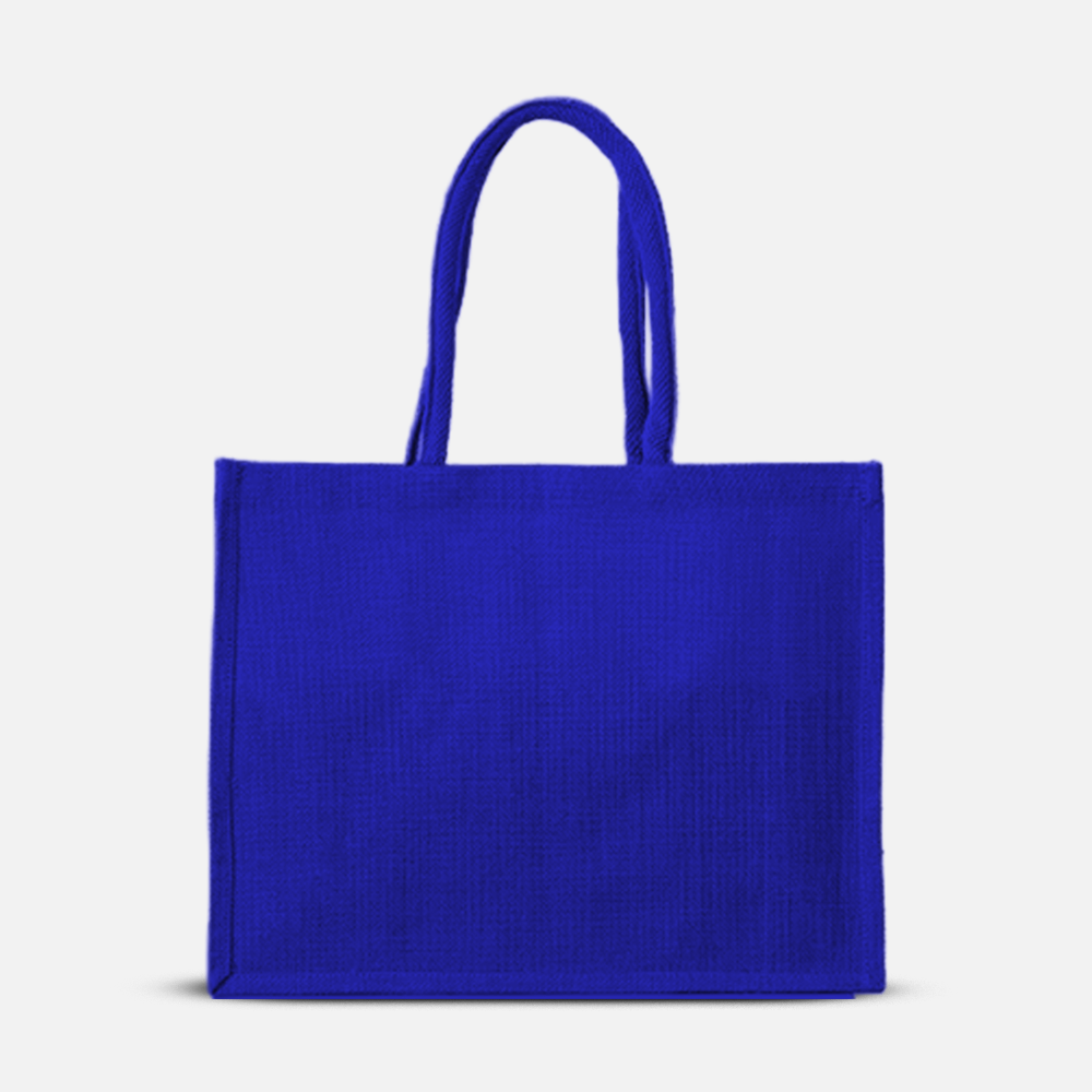 Custom Logo Foldable Jute Tote Bag