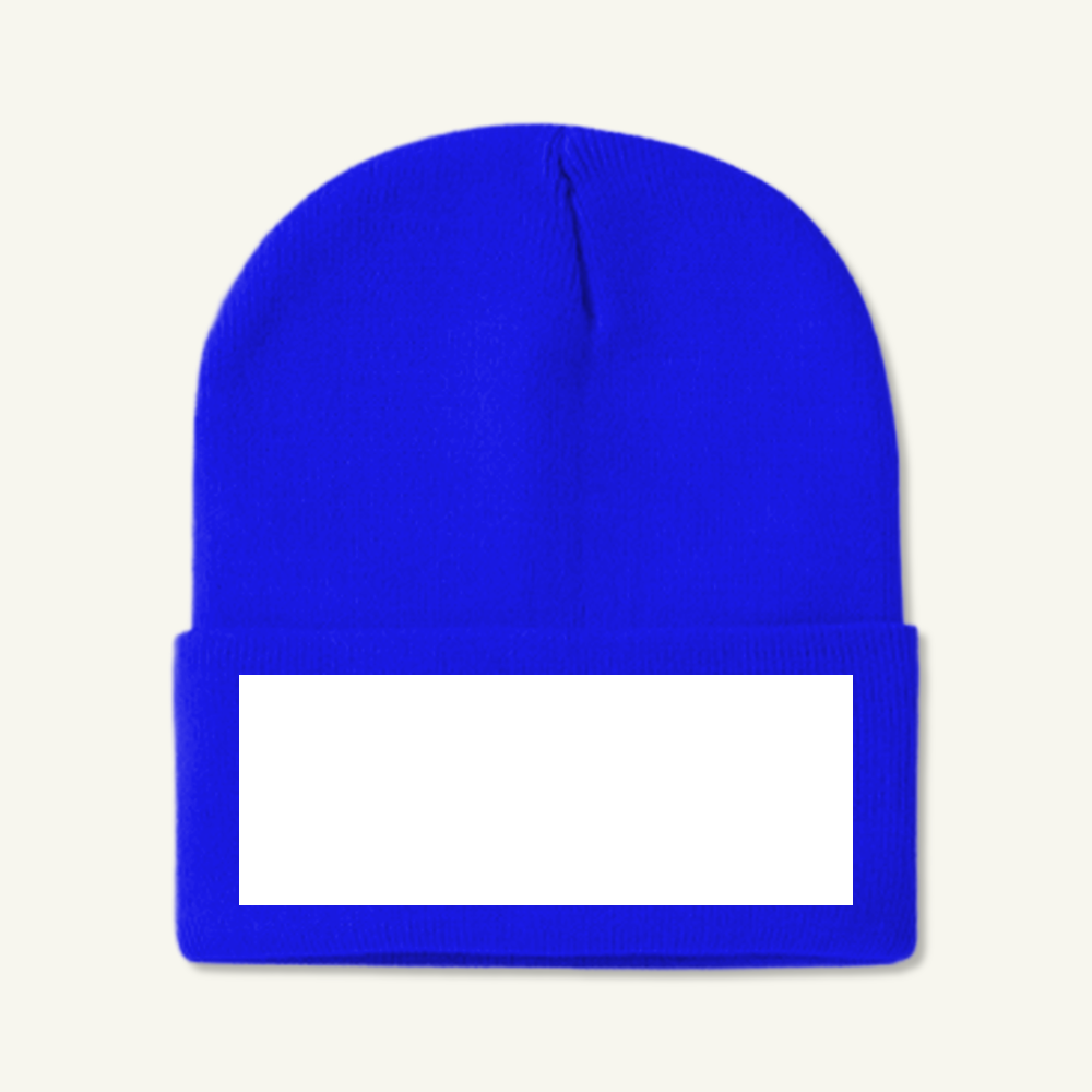 Custom Logo Knit Cuffed Beanie