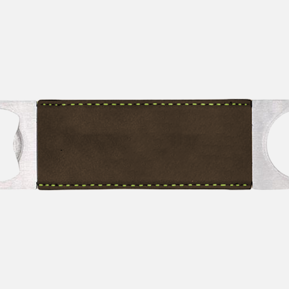 Custom Engraved Leatherette Bottle Opener