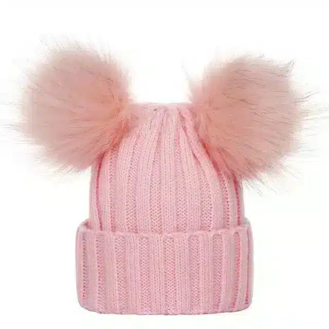 Kids Pom Pom Beanie