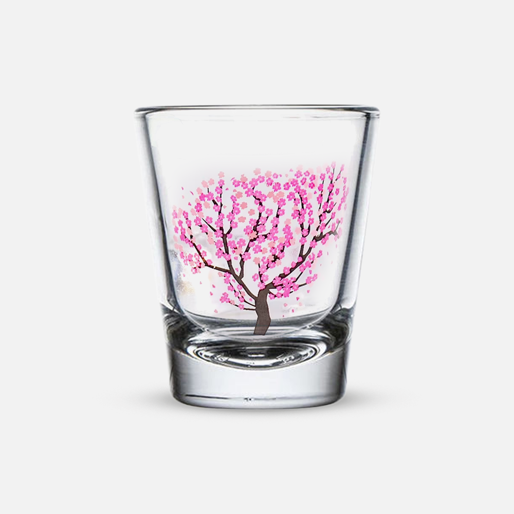 Custom Logo 2oz Sublimation Shot Glasses