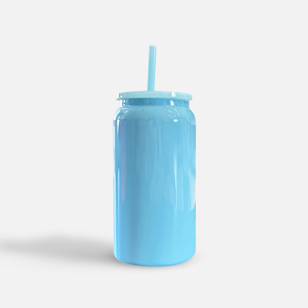 Custom 16oz Stainless Steel Tumbler with Straw