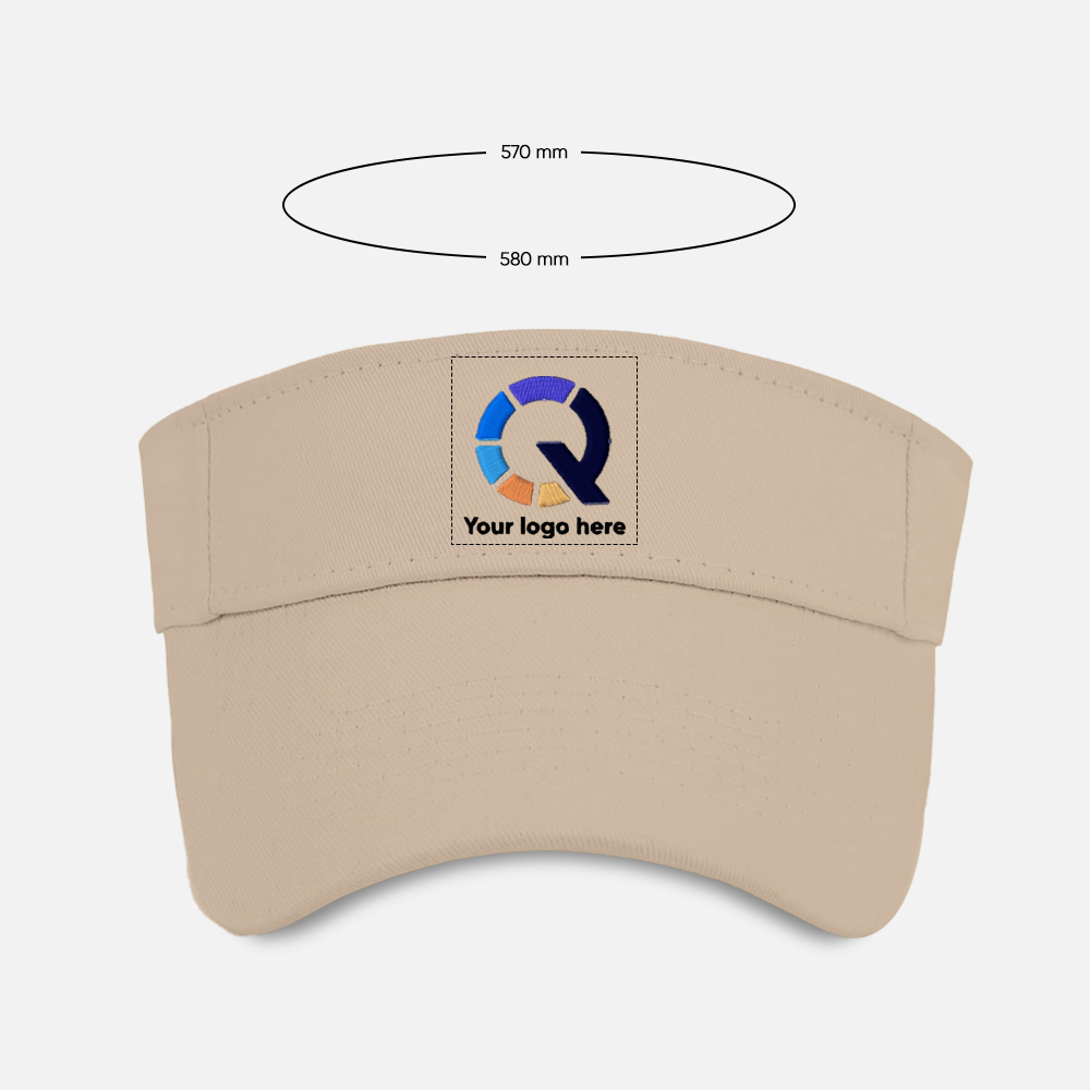 Custom Logo Sports Visor Caps Wholesale