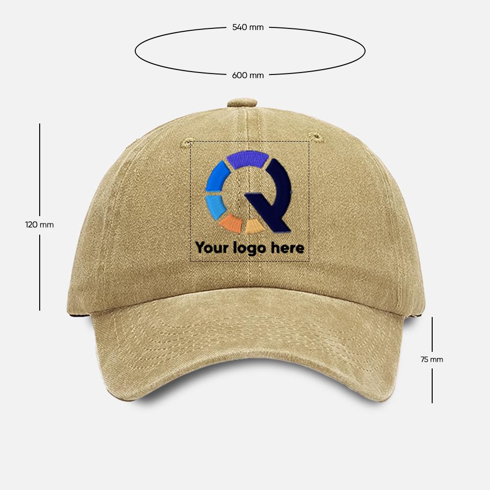 Custom Embroidered Unisex Baseball Cap