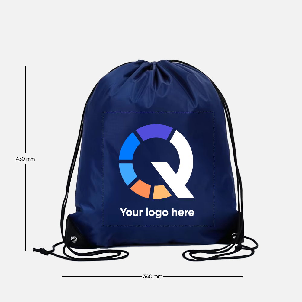 Custom Logo Waterproof Drawstring Backpack