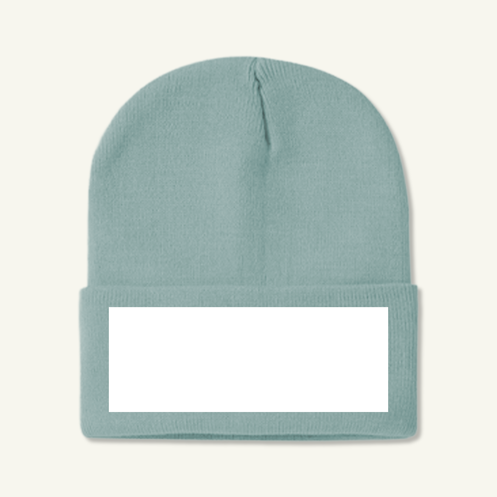 Custom Logo Knit Cuffed Beanie