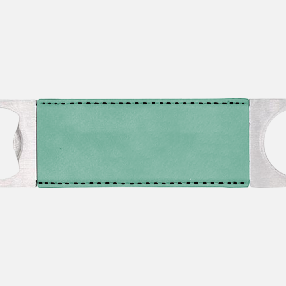 Custom Engraved Leatherette Bottle Opener