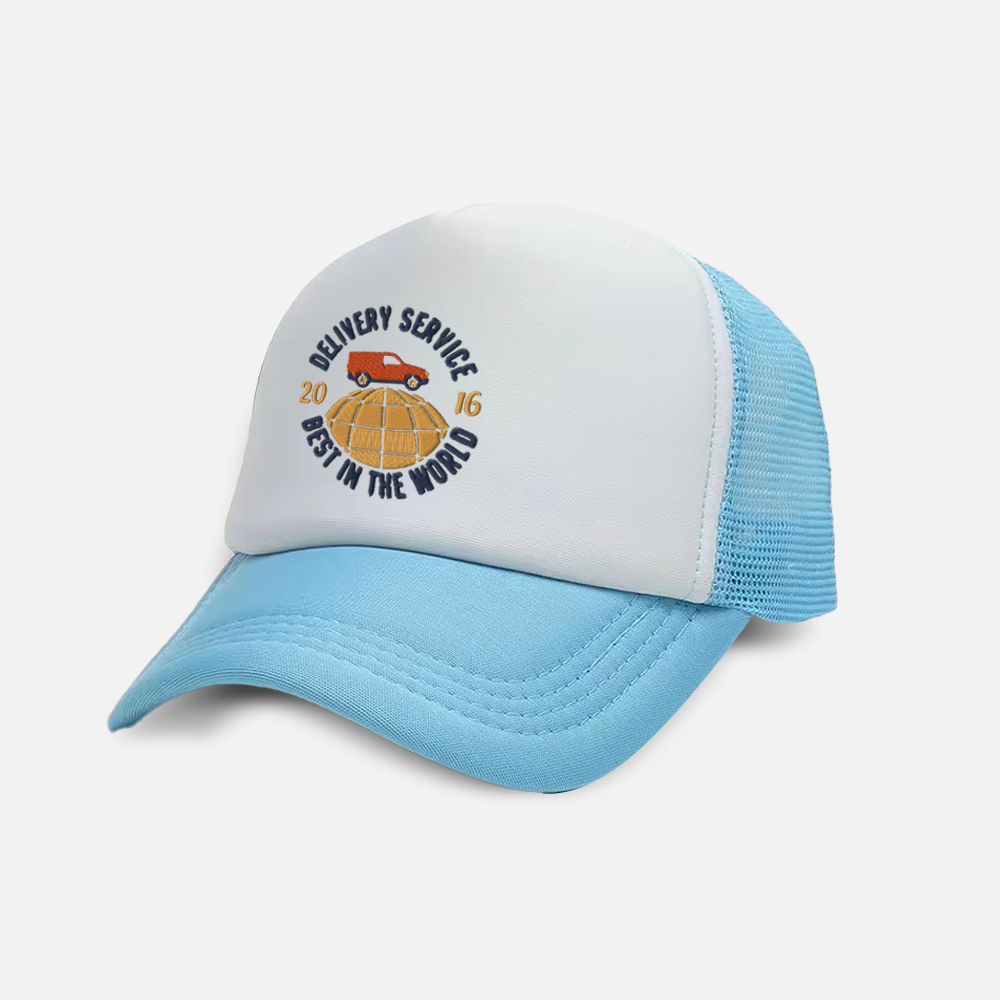 Custom Logo Embroidered Trucker Hat