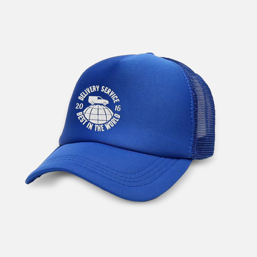 Custom Logo Embroidered Trucker Hat