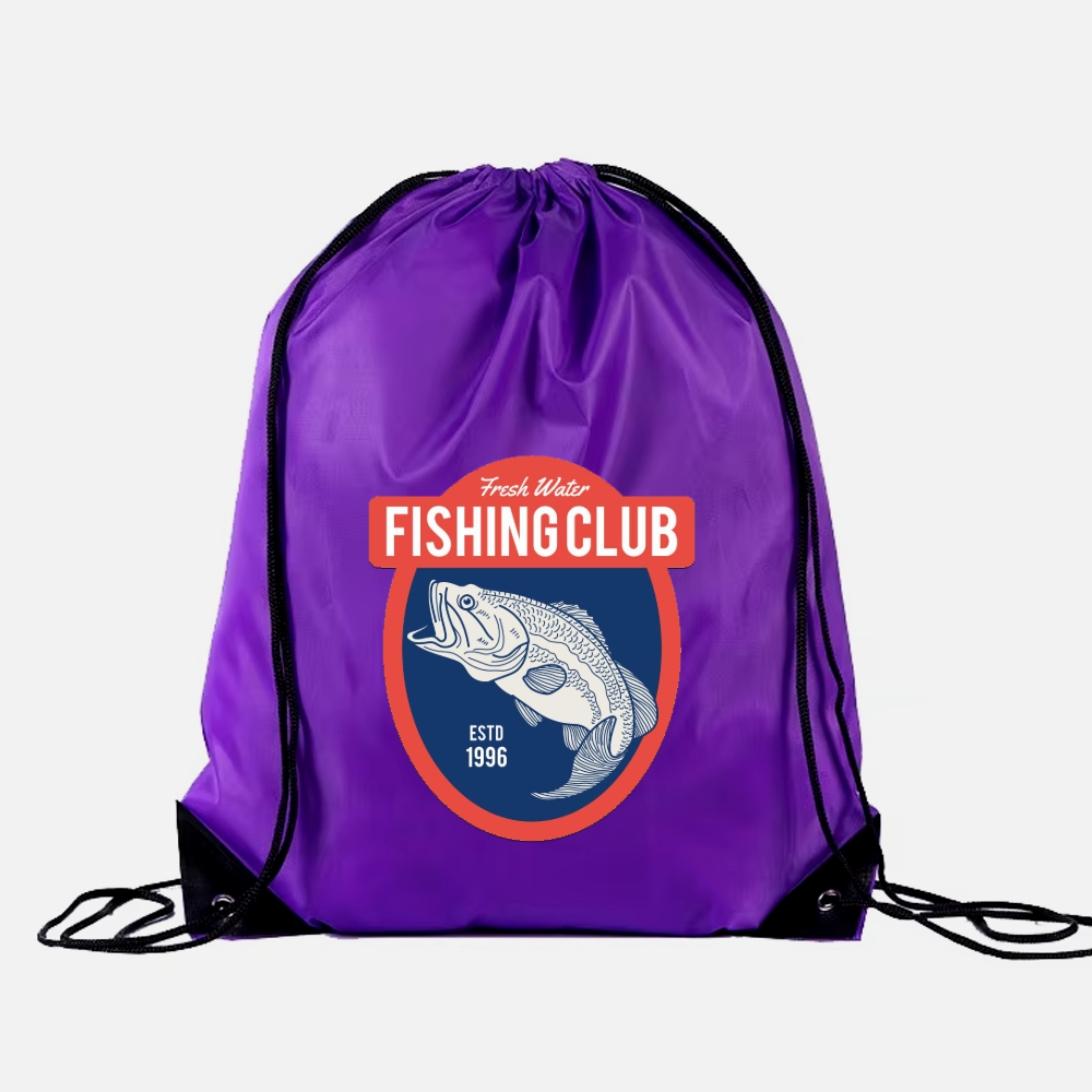 Custom Logo Waterproof Drawstring Backpack