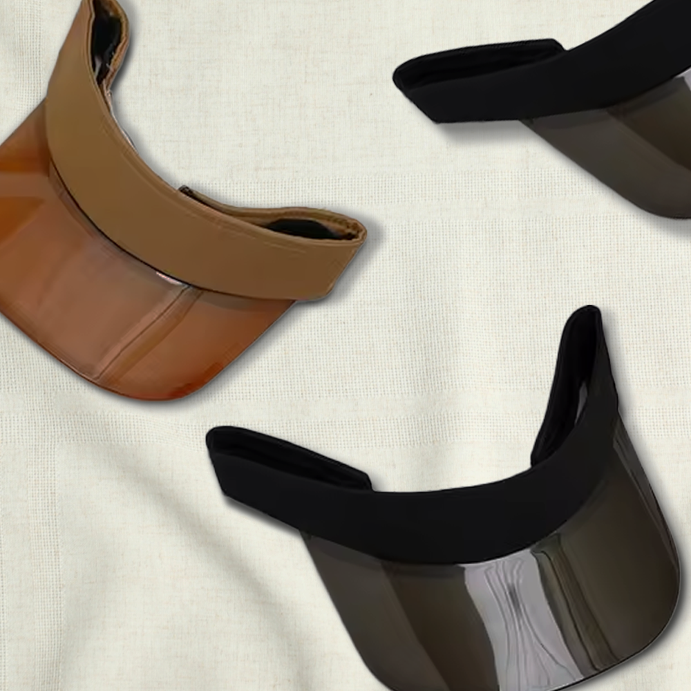 Custom Transparent PVC Sports Visor Hat