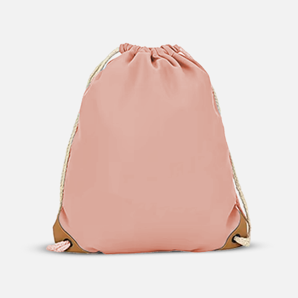 Custom Branded Foldable Canvas Drawstring Bag