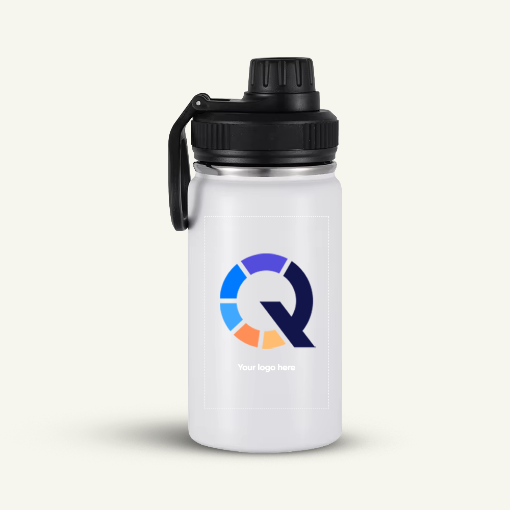 Custom Logo 12oz Reusable Water Bottles