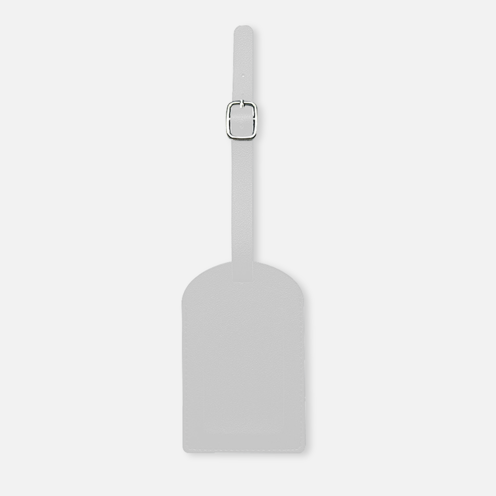 Custom Logo PU Leather Luggage Tag