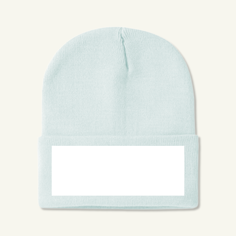 Custom Logo Knit Cuffed Beanie