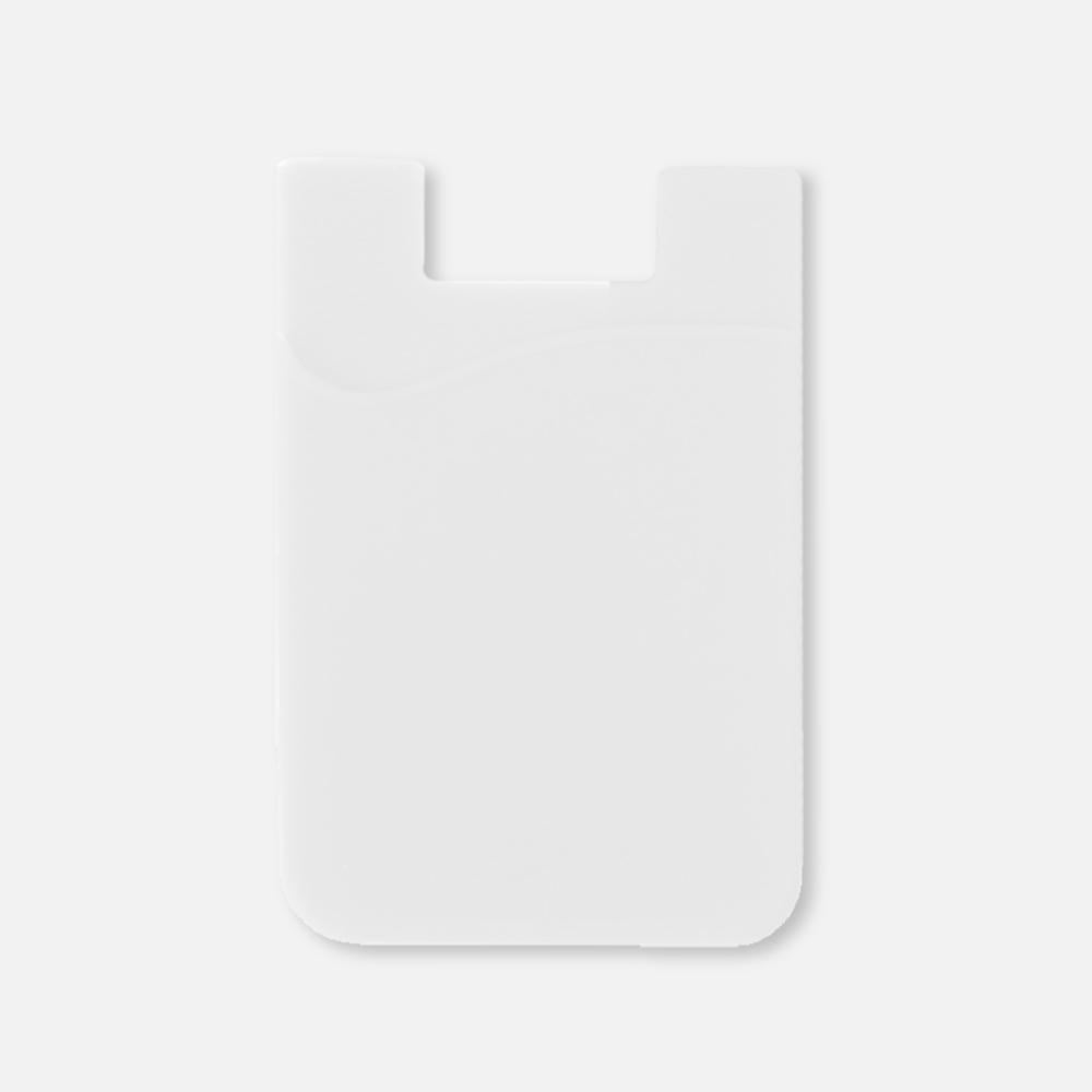 Custom Logo Silicone Phone Wallet Holder