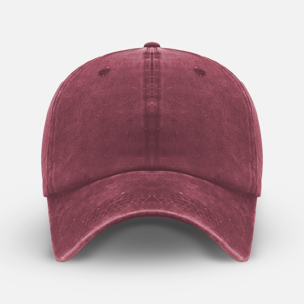 Custom Embroidered Vintage Cotton Baseball Cap