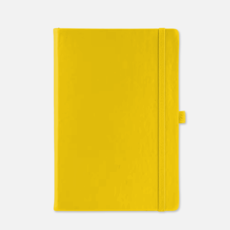 Custom Logo A5 PU Leather Notebook