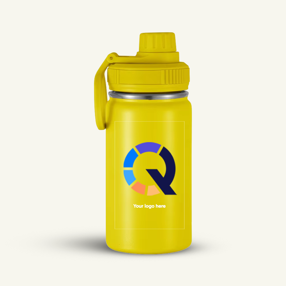 Custom Logo 12oz Reusable Water Bottles