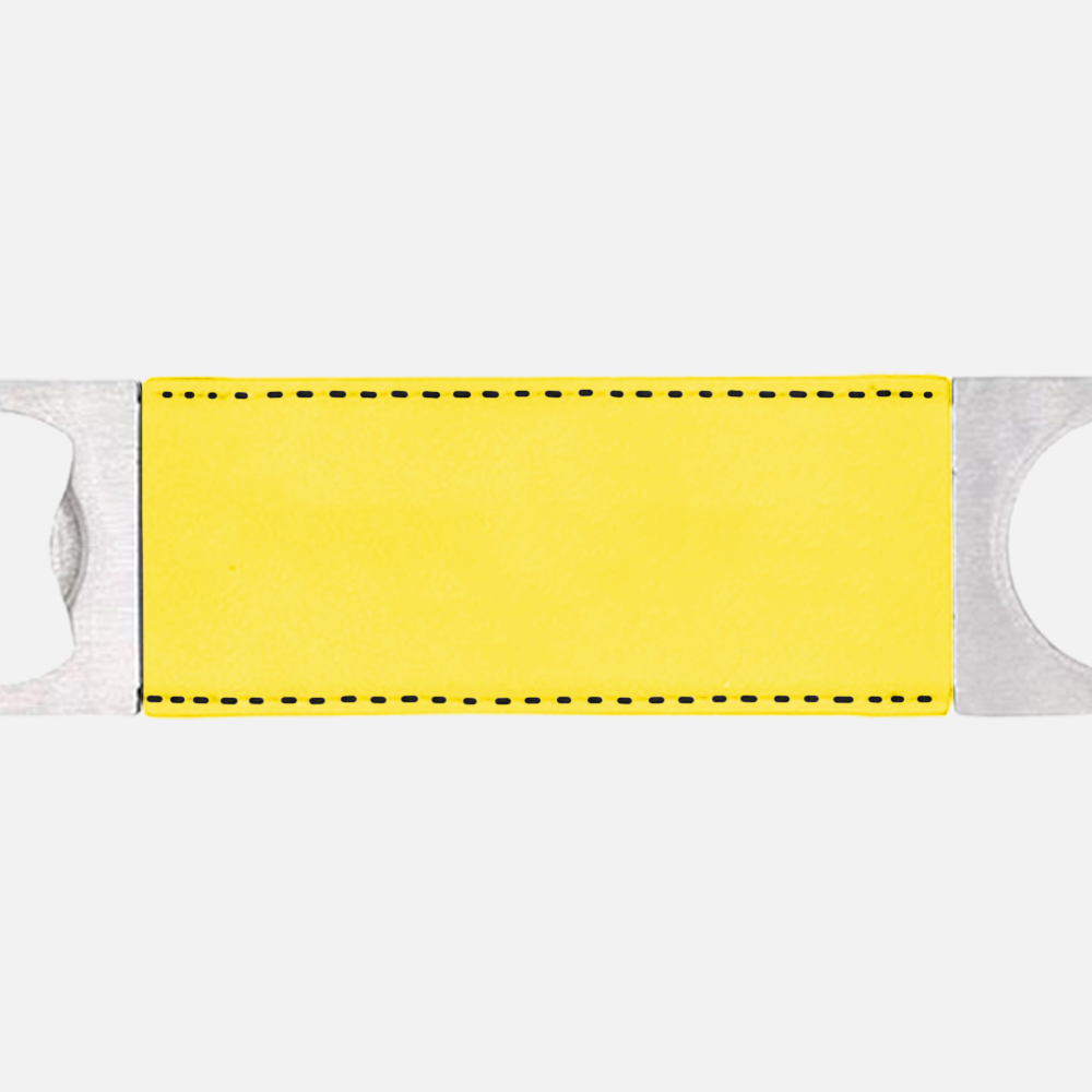 Custom Engraved Leatherette Bottle Opener