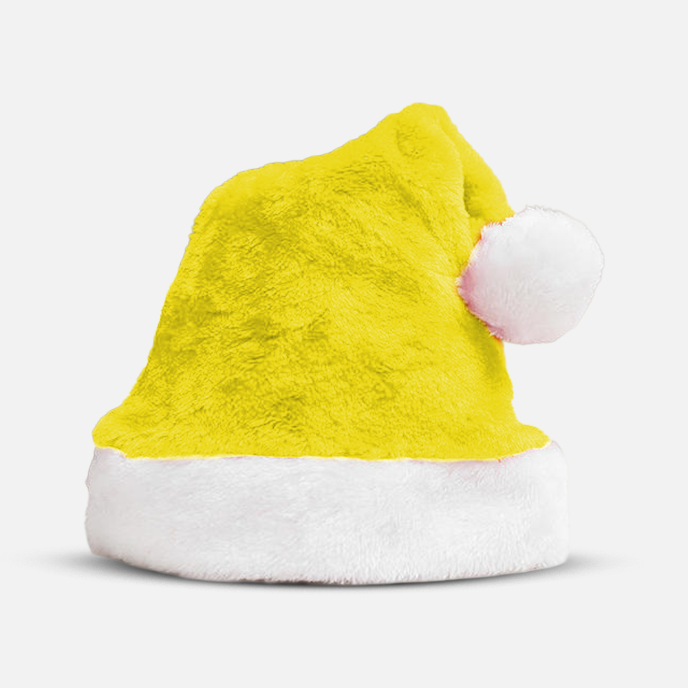Custom Logo Plush Christmas Hat