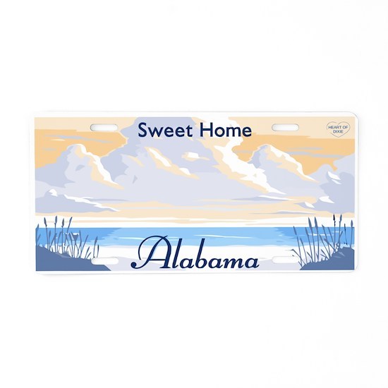 Alabama Personalized License Plate