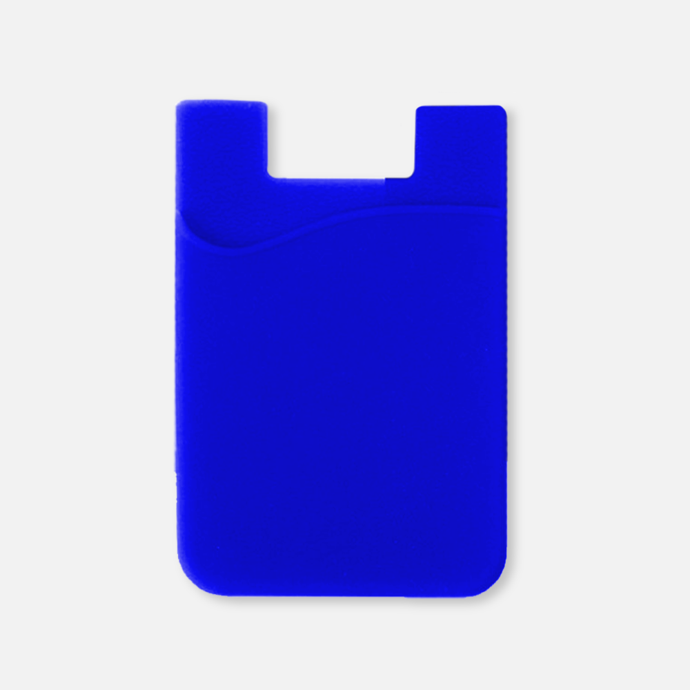 Custom Logo Silicone Phone Wallet Holder
