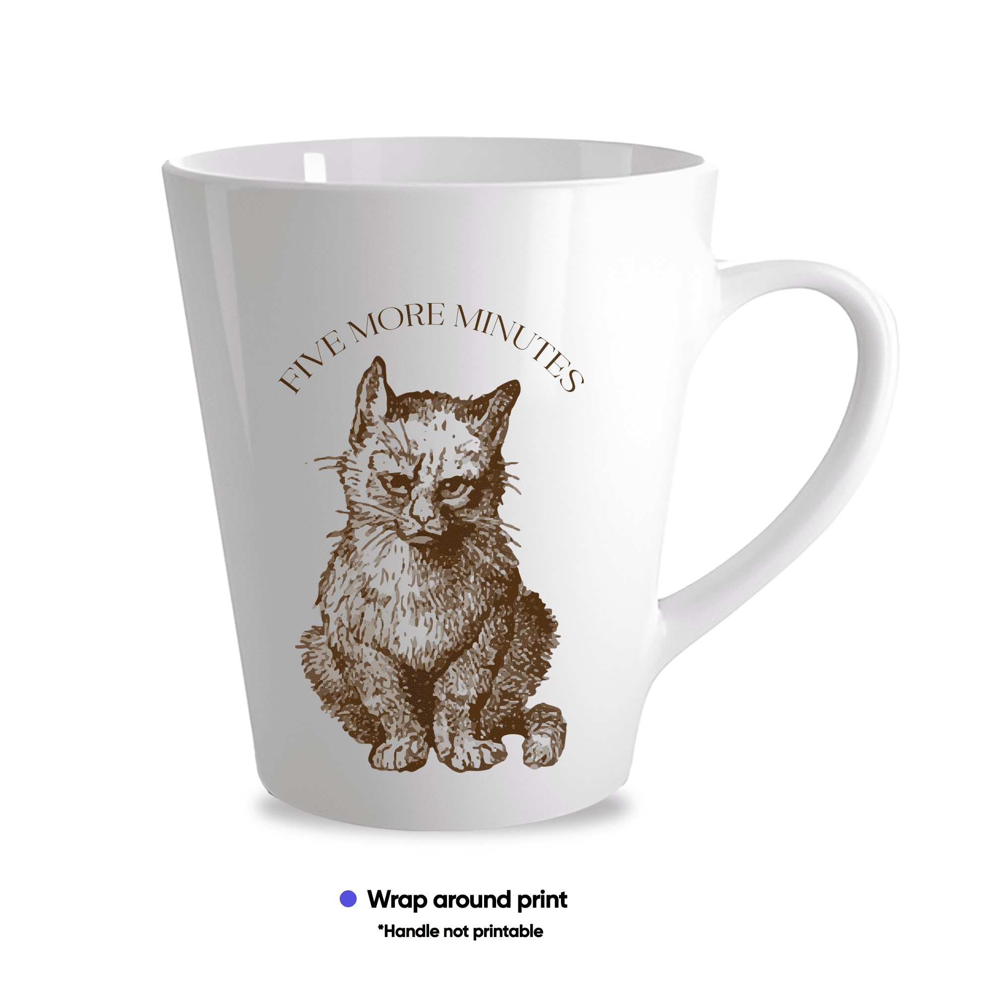 12 oz Ceramic Latte Mug