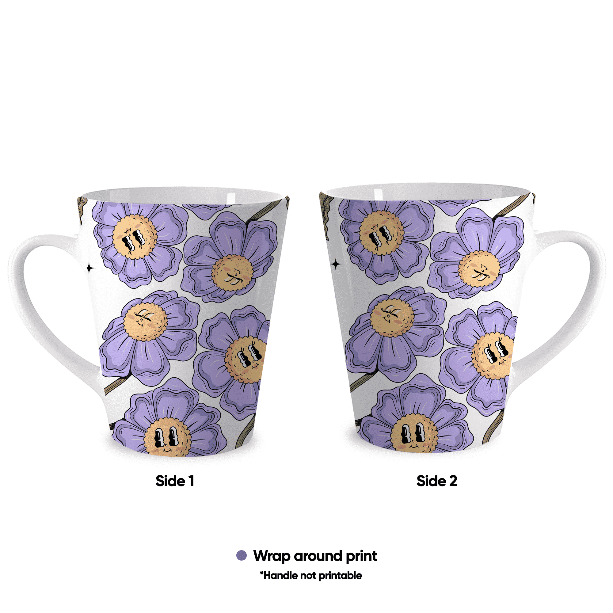 12 oz Ceramic Latte Mug