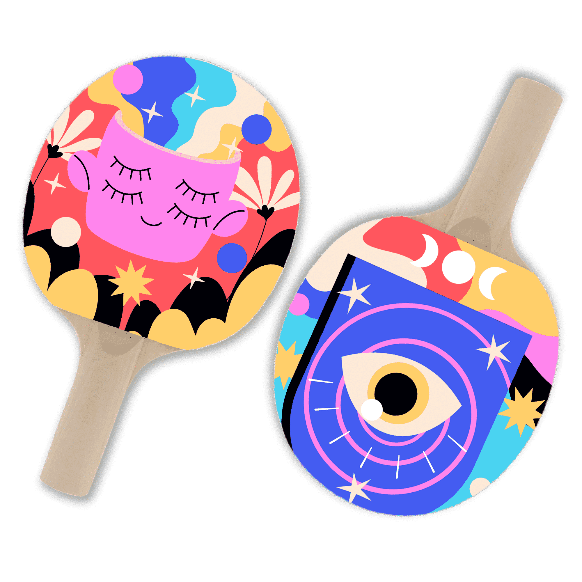 Ping Pong Paddle (Single)