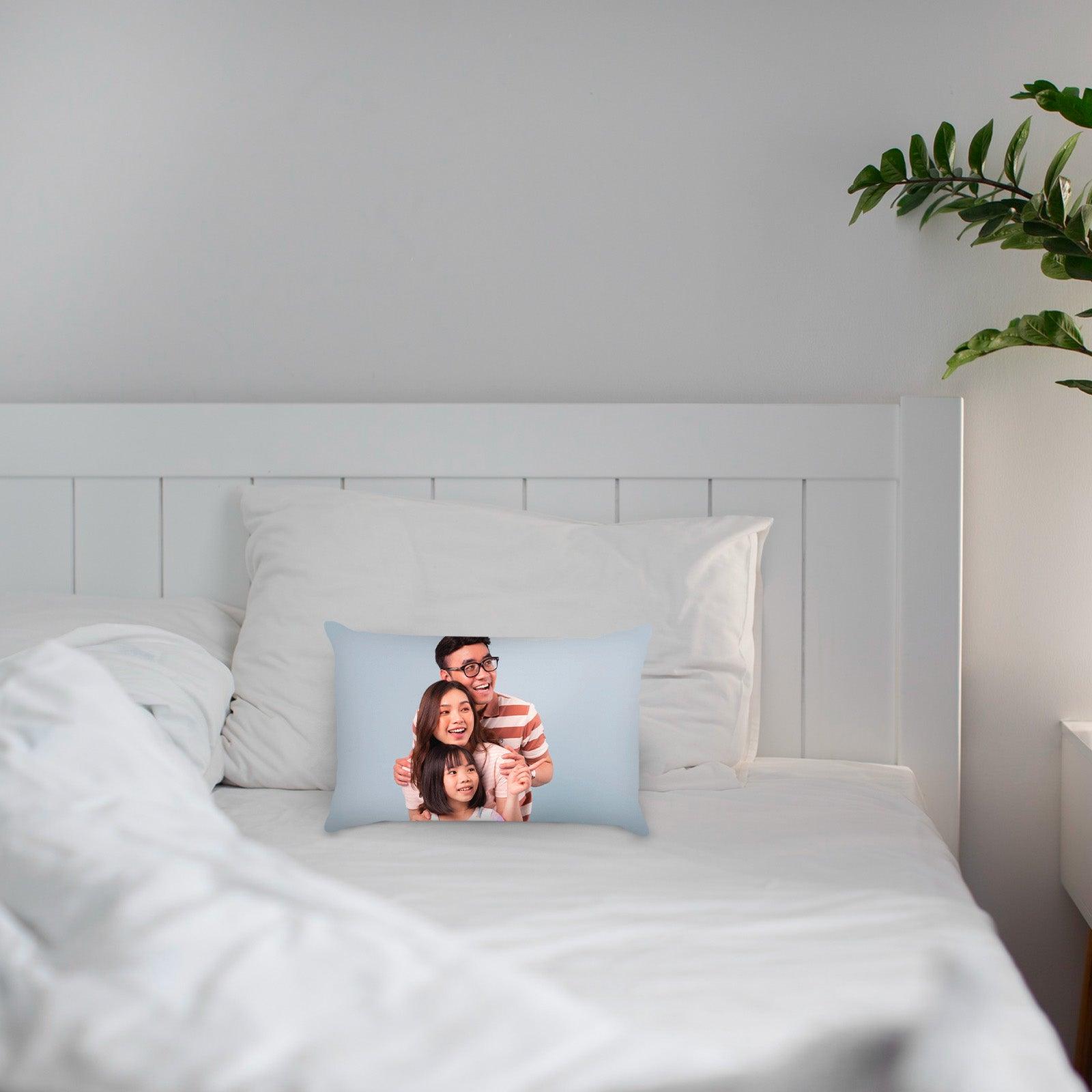 Photo Pillow (Editable Text)