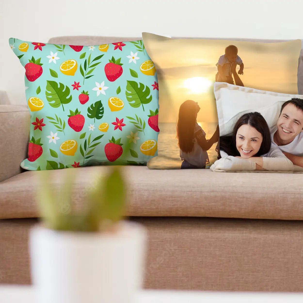 Custom Photo Pillows -Qstomize.com