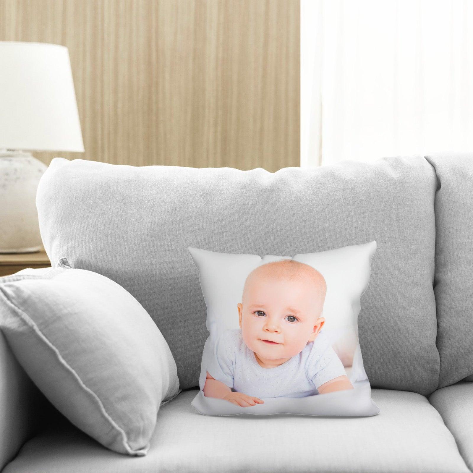 Photo Pillow (Editable Text)