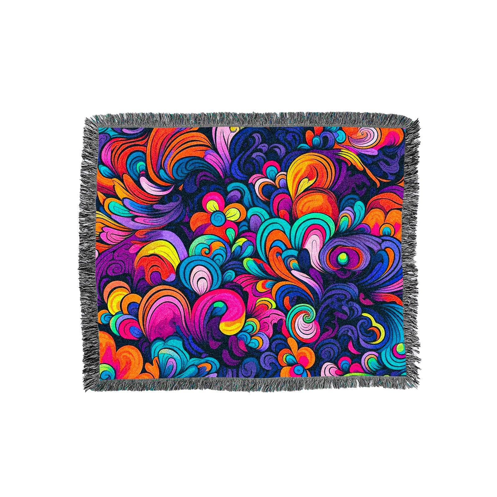 Custom Printed Woven Blankets - Qstomize.com