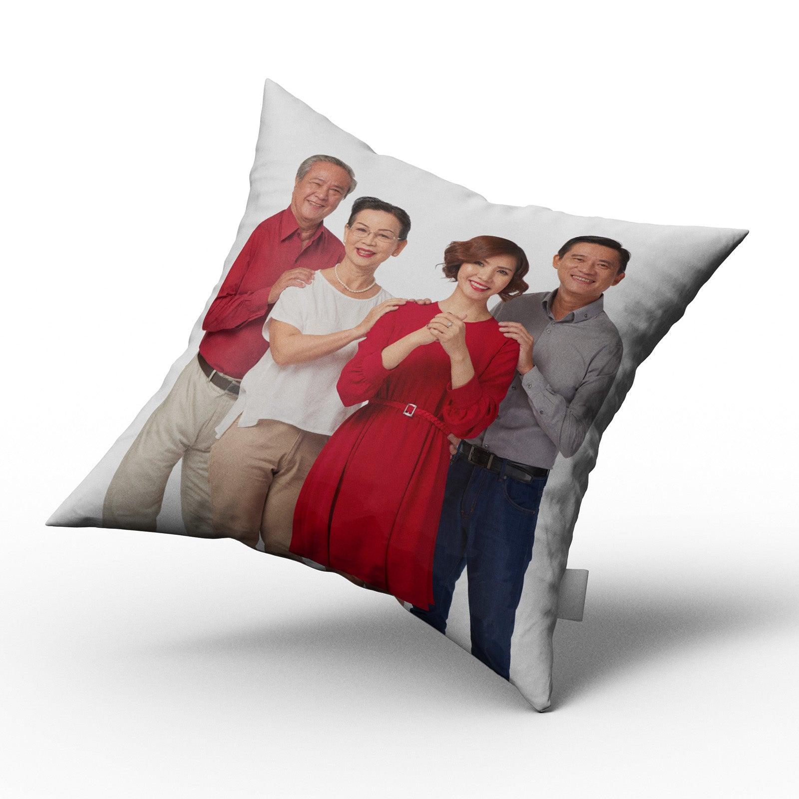 Photo Pillow (Editable Text)