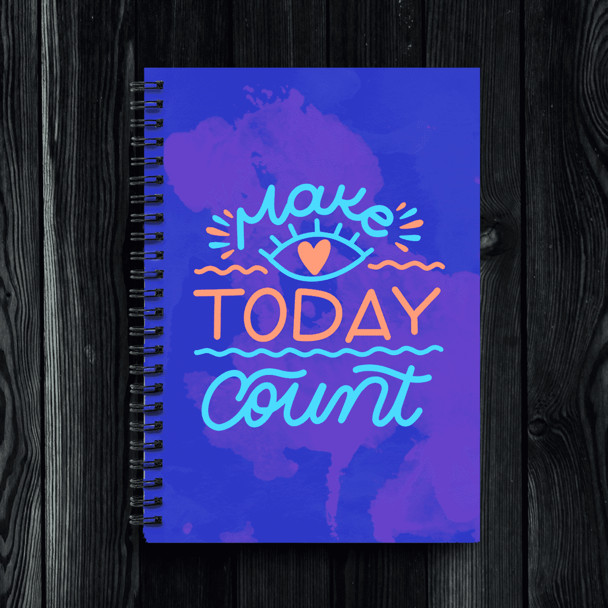 Ruled Spiral Notebook