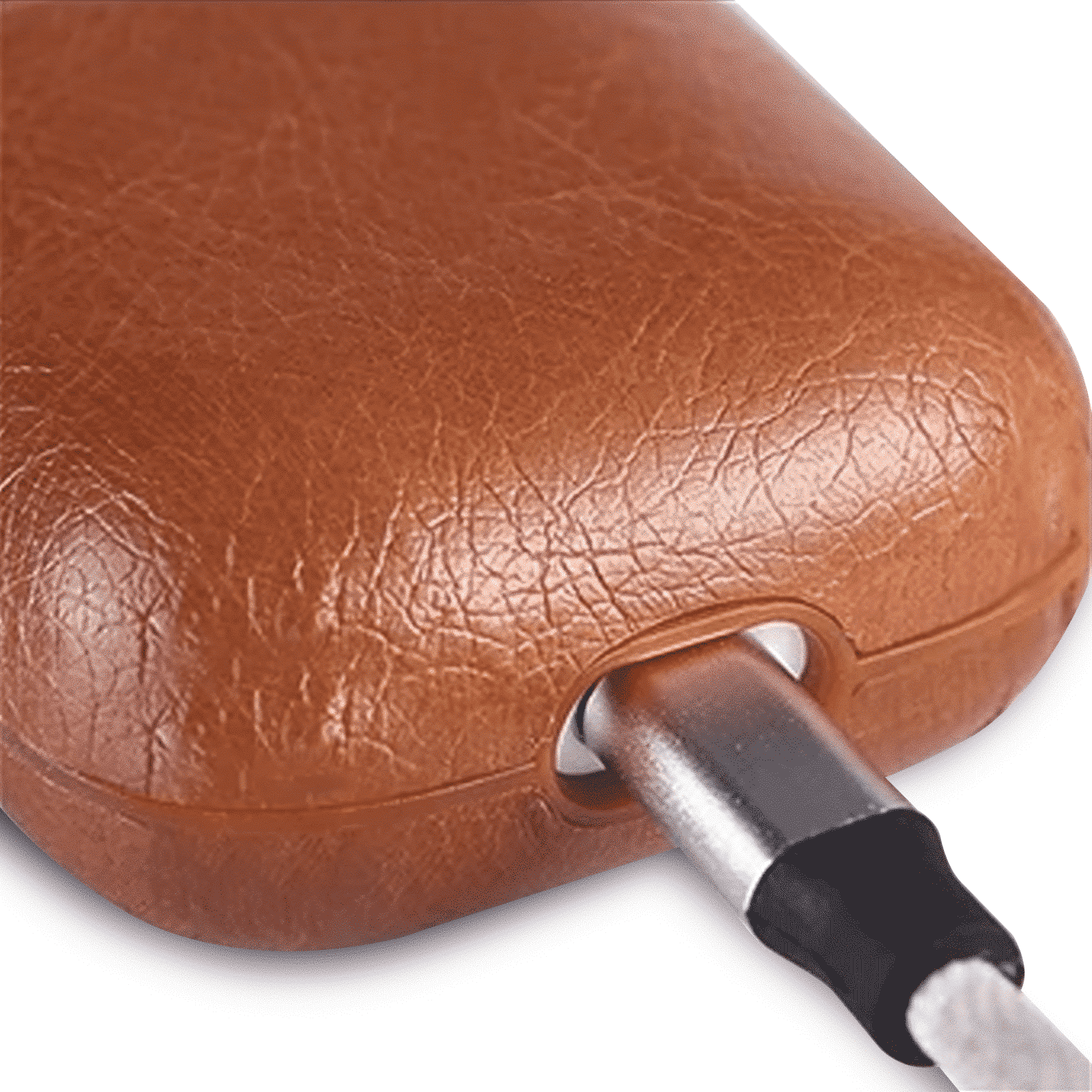 Name Leather Airpods Case