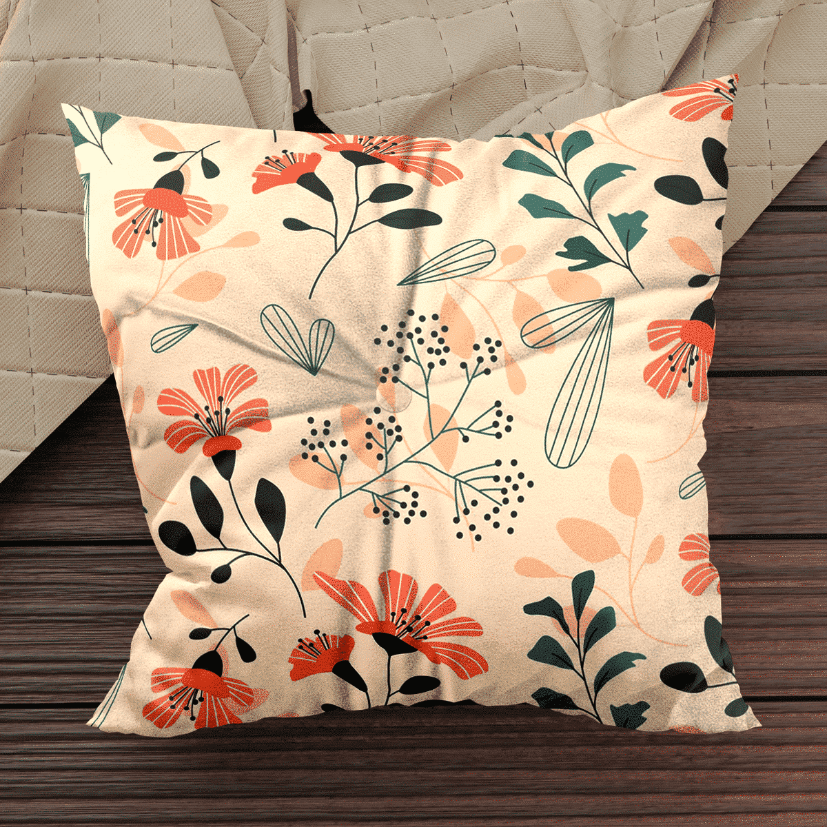 Tufted Floor Pillows