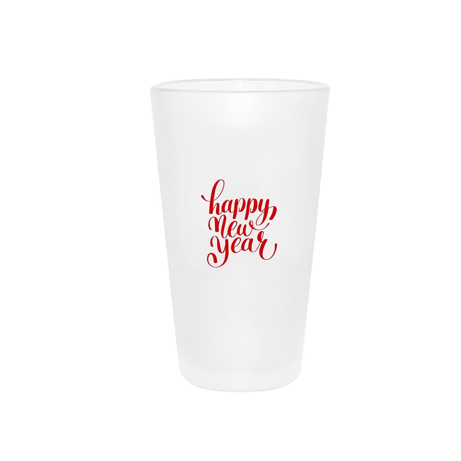 Frosted Pint Glass 16oz