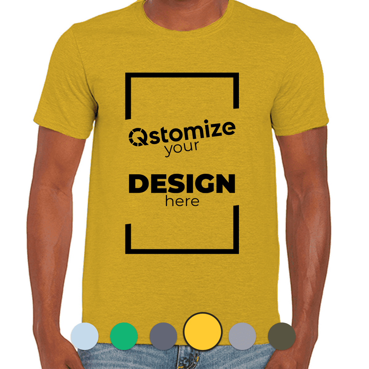 Custom Gildan - Softstyle® T-Shirt - 64000 Daisy-Qstomize.com