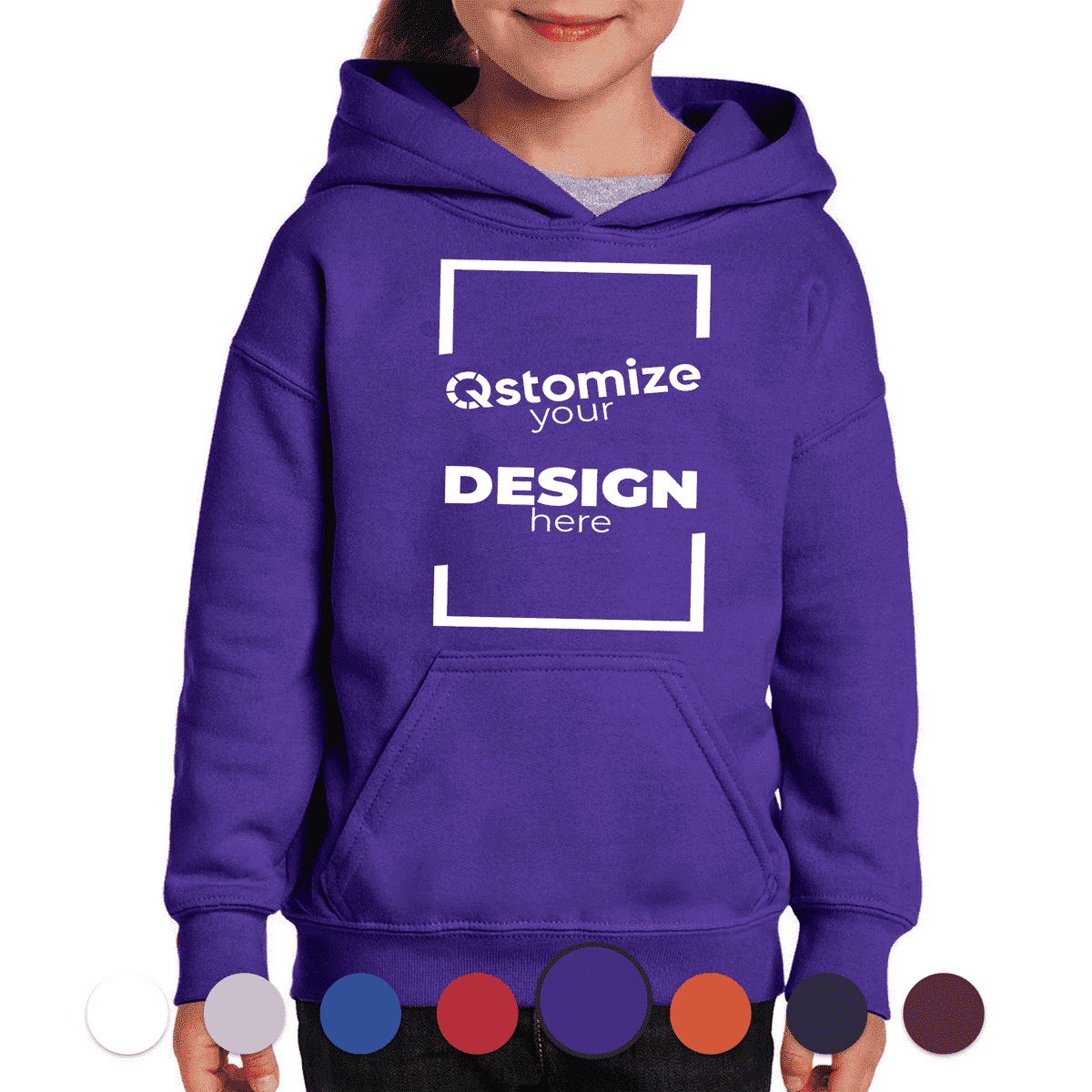 Gildan Heavy Blend™ Youth Hooded Sweatshirt - 18500B