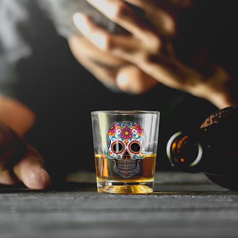 Custom 2oz Sublimation Shot Glass Set