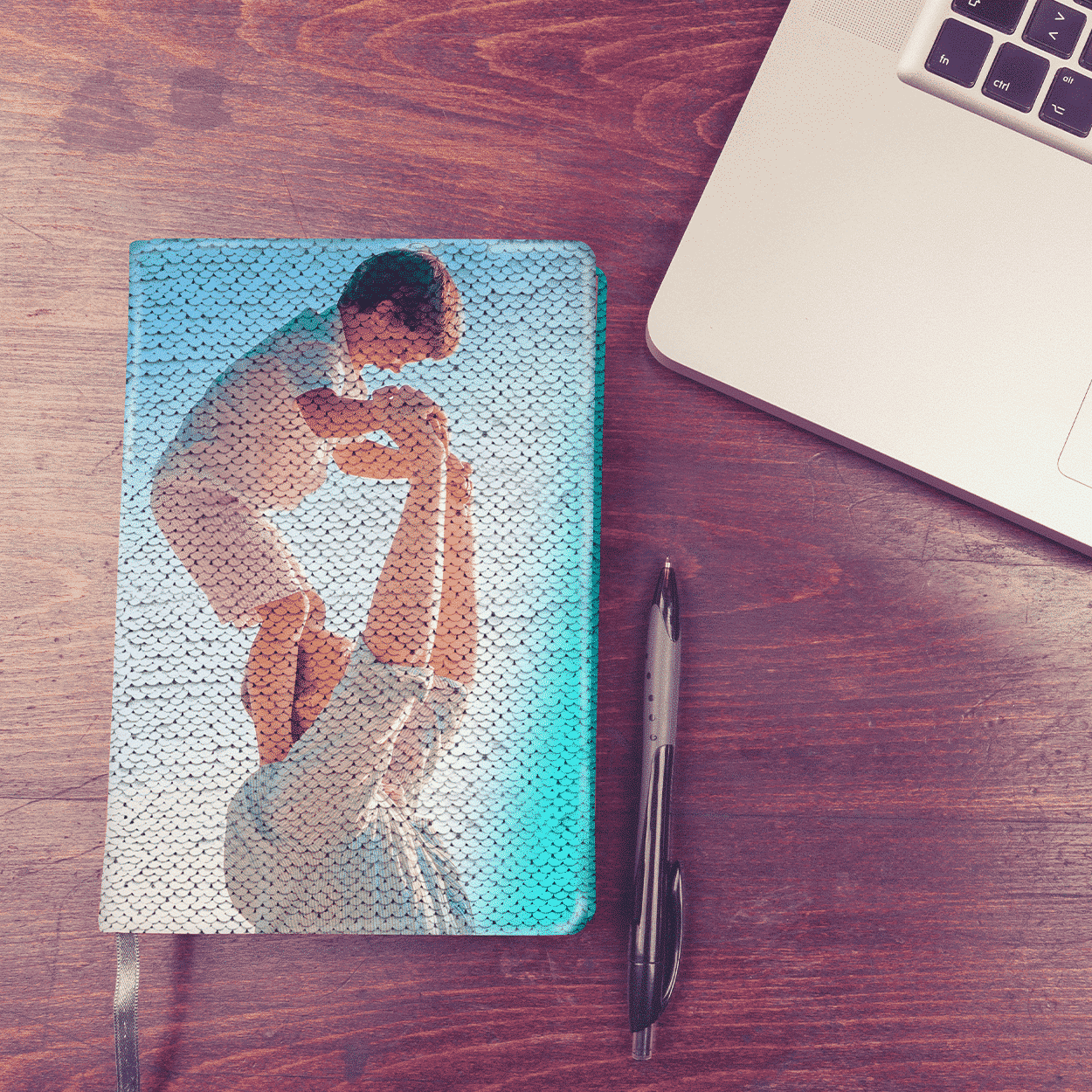 Sequin Notebook