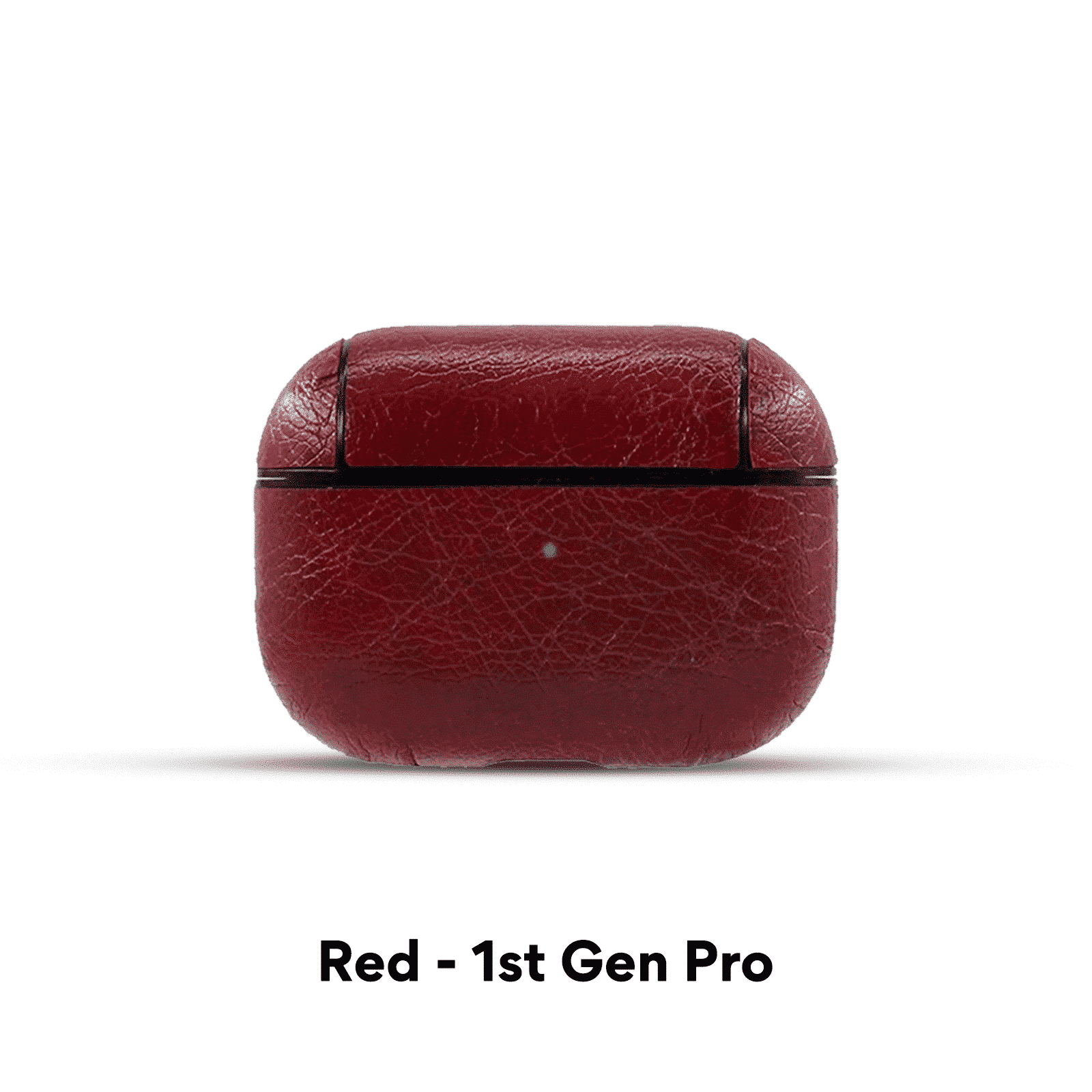 Name Leather Airpods Case