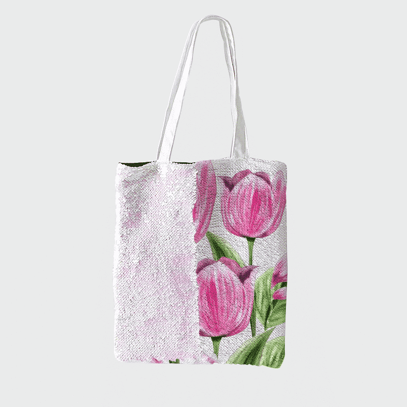 Sequin Tote Bag
