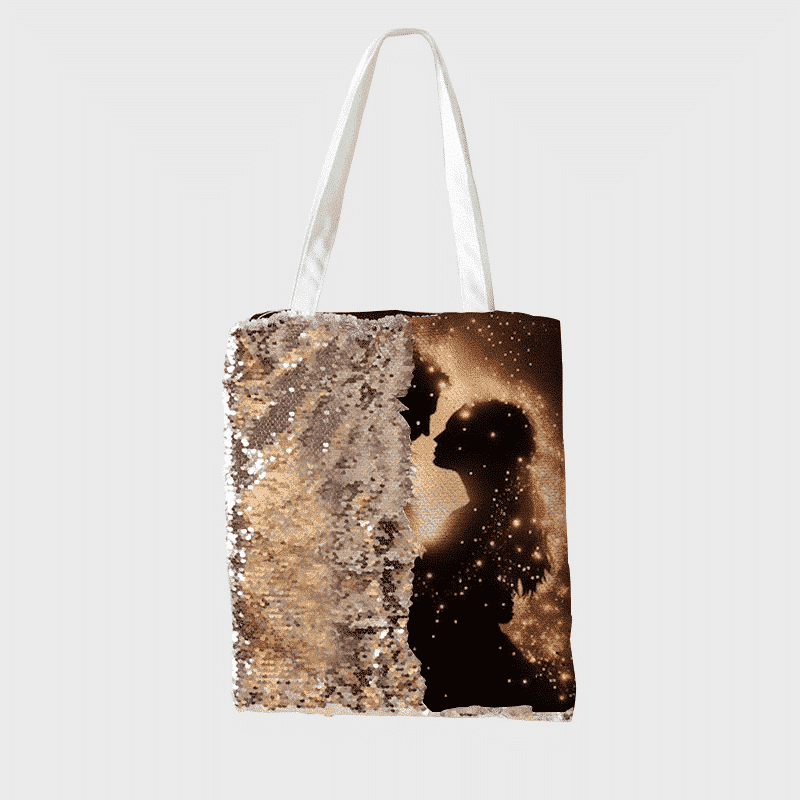 Sequin Tote Bag