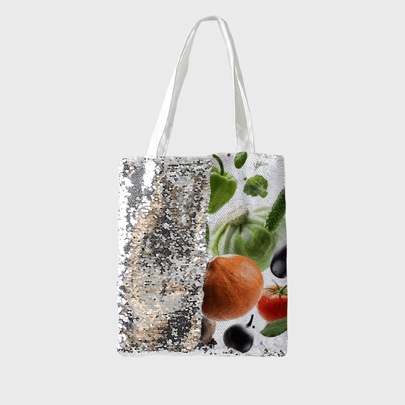 Sequin Tote Bag