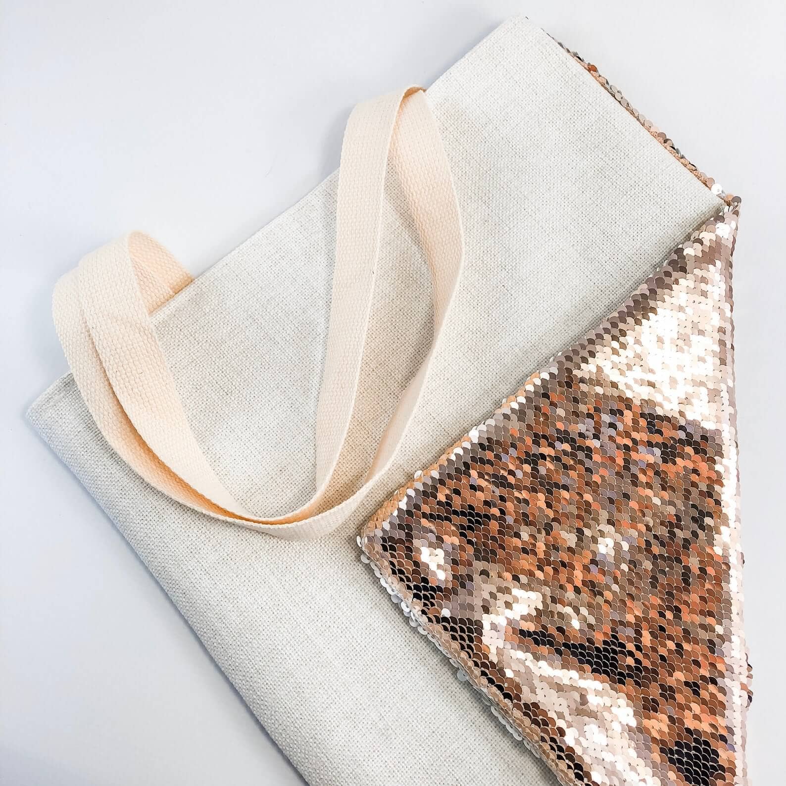 Sequin Tote Bag