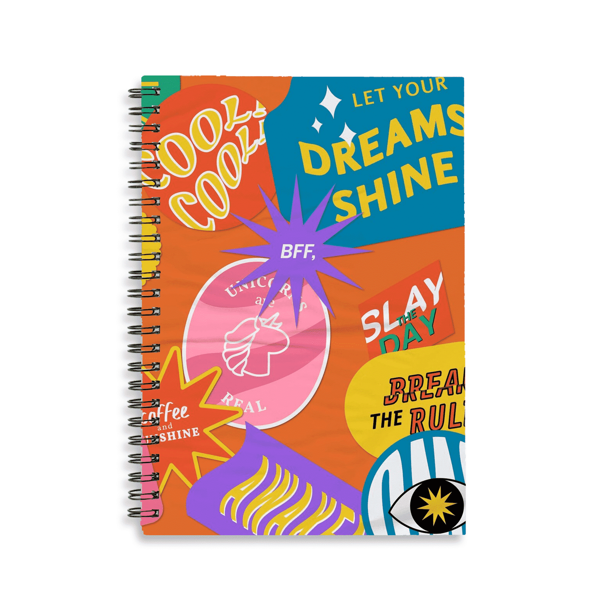 Ruled Spiral Notebook